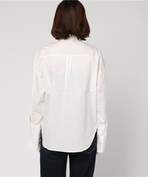 MERLOT（メルロー）の「音楽家の横顔ブラウス 5928（シャツ/ブラウス・レディース・ブラック/オフホワイト・FREE）」の5枚目の写真