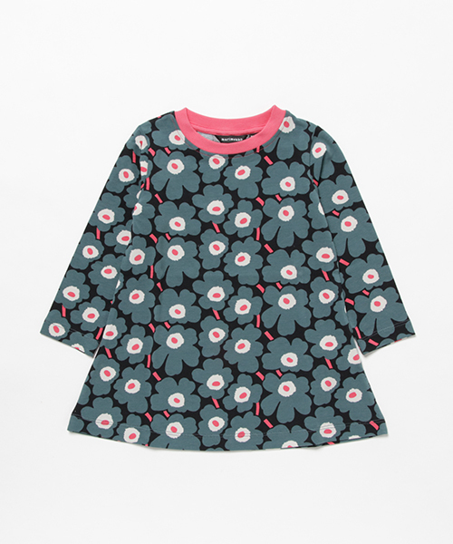 マリメッコワンピース marimekko マリメッコ ドットワンピース - メルカリ