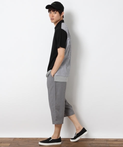 RAGEBLUE(レイジブルー)の「フハク切り替えポロシャツ/761829(ポロシャツ・メンズ・グレー/ネイビー/ホワイト/ブラック・LARGE/SMALL/MEDIUM)」の13枚目の写真