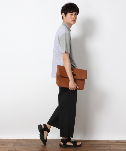 RAGEBLUE(レイジブルー)の「フハク切り替えポロシャツ/761829(ポロシャツ・メンズ・グレー/ネイビー/ホワイト/ブラック・LARGE/SMALL/MEDIUM)」の14枚目の写真