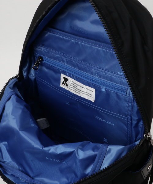 MAKAVELIC（マキャベリック）の「【MAKAVELIC（マキャベリック）】SIERRA FUNDAMENTAL DAYPACK（バックパック/リュック・メンズ・ブラック/ネイビー・FREE）」の12枚目の写真