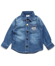 BREEZE | 2枚ポケットデニムシャツ(シャツ/ブラウス)