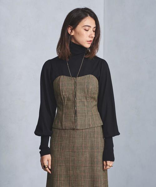 UNITED ARROWS（ユナイテッドアローズ）の「UWFM チェック ビスチェ