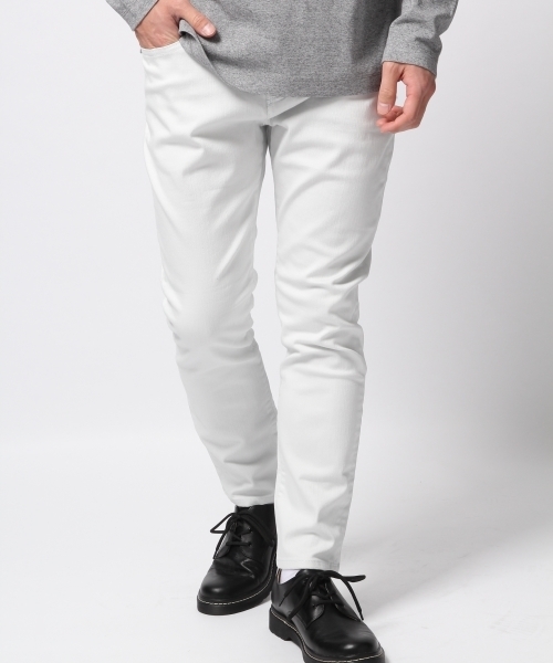 GLOBAL WORK（グローバルワーク）の「DENIMスキニーパンツ/777814（デニムパンツ・メンズ・ブラック/ブルー/ホワイト/ネイビー・X-LARGE/LARGE/SMALL/MEDIUM）」の2枚目の写真