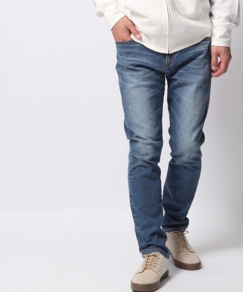 GLOBAL WORK（グローバルワーク）の「DENIMスキニーパンツ/777814（デニムパンツ・メンズ・ブラック/ブルー/ホワイト/ネイビー・X-LARGE/LARGE/SMALL/MEDIUM）」の4枚目の写真