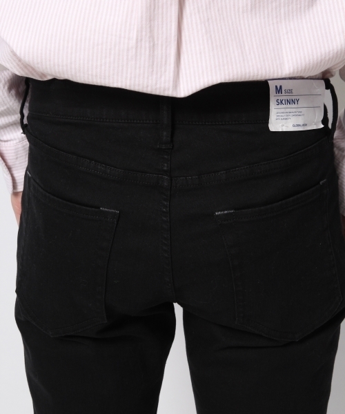 GLOBAL WORK（グローバルワーク）の「DENIMスキニーパンツ/777814（デニムパンツ・メンズ・ブラック/ブルー/ホワイト/ネイビー・X-LARGE/LARGE/SMALL/MEDIUM）」の15枚目の写真