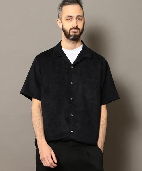 BEAUTY&YOUTH UNITED ARROWS(ビューティーアンドユースユナイテッドアローズ)の「BY スエードタッチ ショートスリーブ シャツ(シャツ/ブラウス・メンズ・ナチュラル/ライム/ネイビー/イエロー・MEDIUM/LARGE/SMALL/X-LARGE)」の13枚目の写真