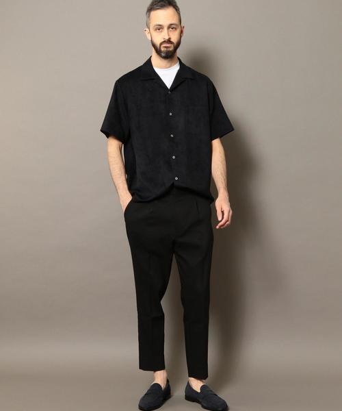 BEAUTY&YOUTH UNITED ARROWS(ビューティーアンドユースユナイテッドアローズ)の「BY スエードタッチ ショートスリーブ シャツ(シャツ/ブラウス・メンズ・ナチュラル/ライム/ネイビー/イエロー・MEDIUM/LARGE/SMALL/X-LARGE)」の15枚目の写真