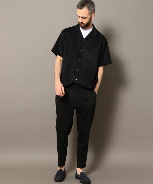 BEAUTY&YOUTH UNITED ARROWS(ビューティーアンドユースユナイテッドアローズ)の「BY スエードタッチ ショートスリーブ シャツ(シャツ/ブラウス・メンズ・ナチュラル/ライム/ネイビー/イエロー・MEDIUM/LARGE/SMALL/X-LARGE)」の16枚目の写真