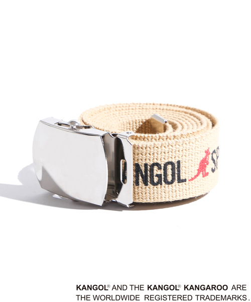 KANGOL（カンゴール）の「∴WEGO/KANGOL SPORT別注ガチャベルト（ベルト・メンズ・ホワイト/ブラック/ベージュ/レッド/イエロー・FREE）」の18枚目の写真