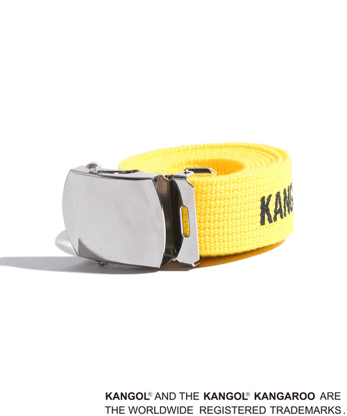 KANGOL（カンゴール）の「∴WEGO/KANGOL SPORT別注ガチャベルト（ベルト・メンズ・ホワイト/ブラック/ベージュ/レッド/イエロー・FREE）」の16枚目の写真