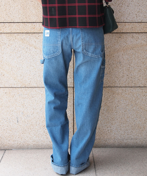 BEAUTY&YOUTH UNITED ARROWS（ビューティーアンドユースユナイテッドアローズ）の「BYBC ∵LEE別注デニムペインターパンツ（デニムパンツ・レディース・ネイビー・SMALL/MEDIUM/LARGE）」の4枚目の写真