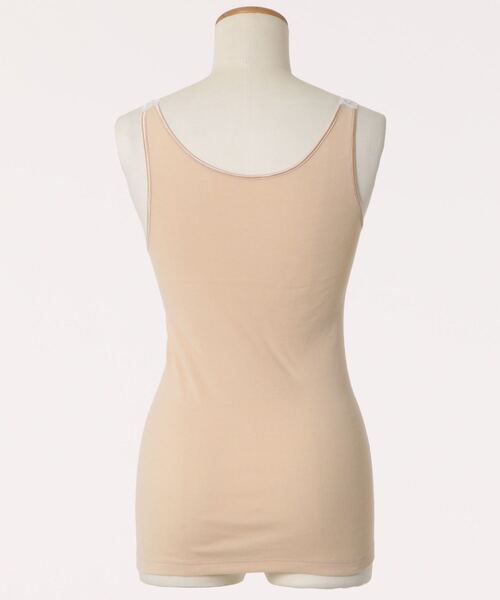 Tiara（ティアラ）の「Ott-Tricotフラワーレースタンクトップ（Tシャツ/カットソー・レディース・ブラック/ネイビー/ピンク/ラベンダー/グレー系その他/ホワイト×ネイビー/アクア/ホワイト/ホワイト×ブルー・FREE）」の22枚目の写真