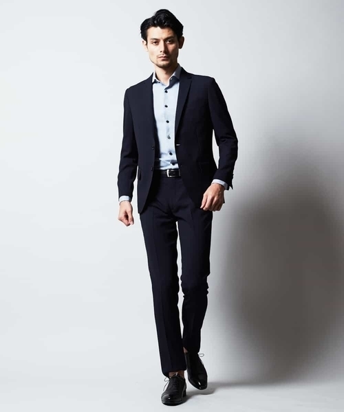 MICHEL KLEIN HOMME   （ミッシェルクランオム）の「シャツ（ハーリキンチェックラッセル）（シャツ/ブラウス・メンズ・ホワイト/ライトブルー・51/48/46）」の22枚目の写真