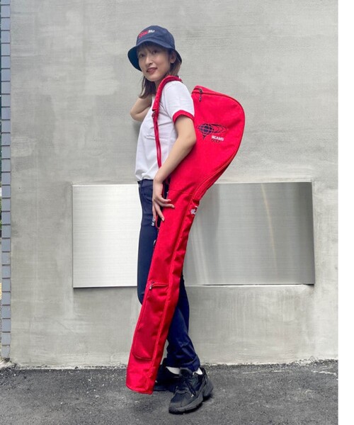 BEAMS GOLF / クラブケース 赤 BEAMS GOLF クラブケース