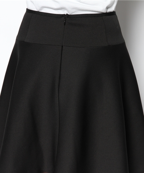 Demi-Luxe BEAMS（デミルクス ビームス）の「○Demi-Luxe BEAMS / ジャージーフレアスカート（スカート・レディース・オフホワイト/ブラック・36/38）」の6枚目の写真