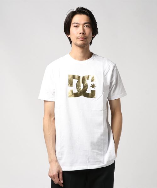 DC(ディーシー)の「Tシャツ半袖 DC 19 PRINT STAR 5126J930(Tシャツ/カットソー・メンズ・ホワイト/ブラック・M/L/XL)」の2枚目の写真