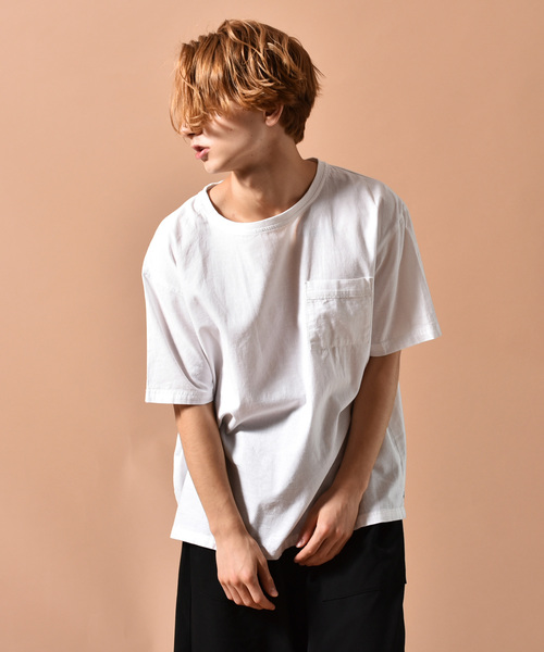 Starting Over スターティングオーバー の ビッグシルエット フレンチリネン ストレッチ 綿麻 Tシャツ Tシャツ カットソー Wear