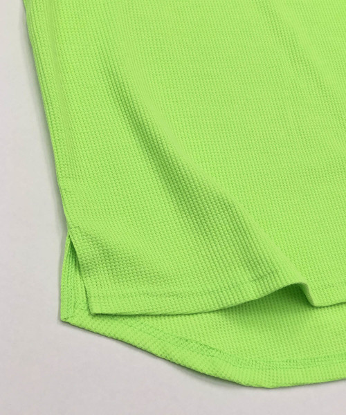 A.S.M(エーエスエム)の「【No Sweat.(ノースウェット.)×ADMIX_Japanコラボ】TCワッフル/ロング丈 タンクトップ(蛍光カラー)(タンクトップ・メンズ・クリアグリーン/クリアイエロー/オレンジ/ホワイト/ブラック/グレー・48/50)」の15枚目の写真