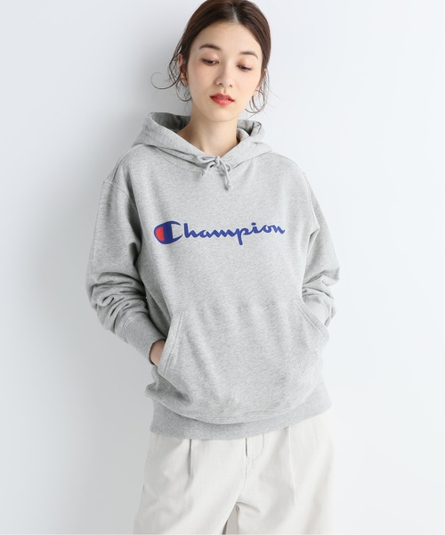 Champion(チャンピオン)の「【Champion / チャンピオン】pullover hooded sweat(パーカー・レディース・ホワイト/チャコールグレー/ブラック/レッド/イエロー・FREE)」の22枚目の写真