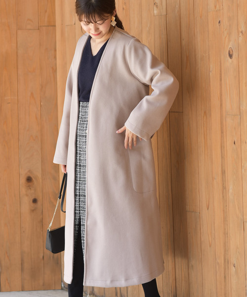 rps（アールピーエス）の「ツイードナロースカート（スカート・レディース・ベージュ/オフホワイト・M）」の4枚目の写真