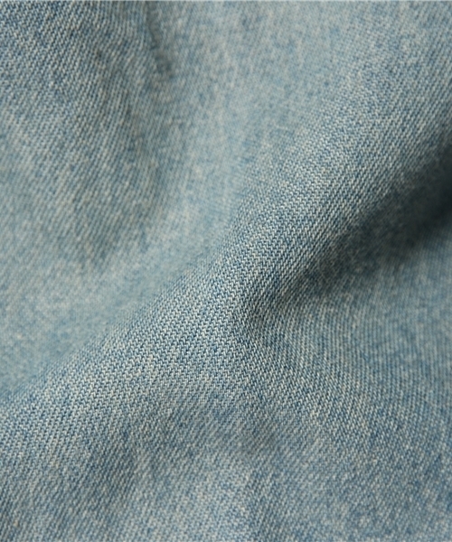 WEGO（ウィゴー）の「WEGO/デニムボタンダウンシャツ（シャツ/ブラウス・メンズ・ホワイト/インディゴブルー/ダークインディゴブルー・MEDIUM/LARGE）」の10枚目の写真