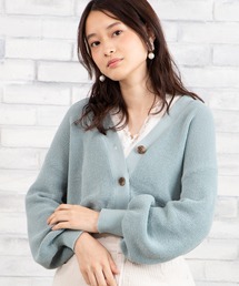 WEGO | WEGO/ワッフルショートカーディガン(カーディガン/ボレロ)