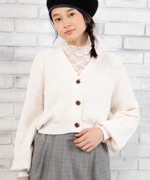 WEGO | WEGO/ワッフルショートカーディガン(カーディガン/ボレロ)