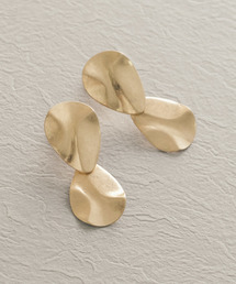 SMELLY | シワメタルイヤリング(イヤリング)