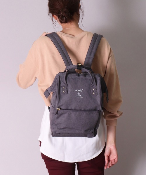新品未開封　anello×和楽器バンド　リュック　バッグ セール】廃盤 anello GRANDE / SPS がばっと開く 口金 バック