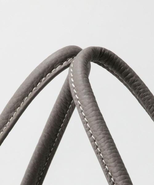 VASIC(ヴァジック)の「<VASIC>BOND MINI レザーバッグ Ψ(ハンドバッグ・レディース・グレー/オフホワイト/ブラック/イエロー・FREE)」の10枚目の写真