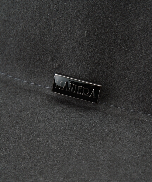 MANIERA(マニエラ)の「MANIERA / フォールダブル フェルト ハット(ハット・メンズ・チャコールグレー/ブラウン系その他/ネイビー/ブラック・MEDIUM/LARGE)」の18枚目の写真