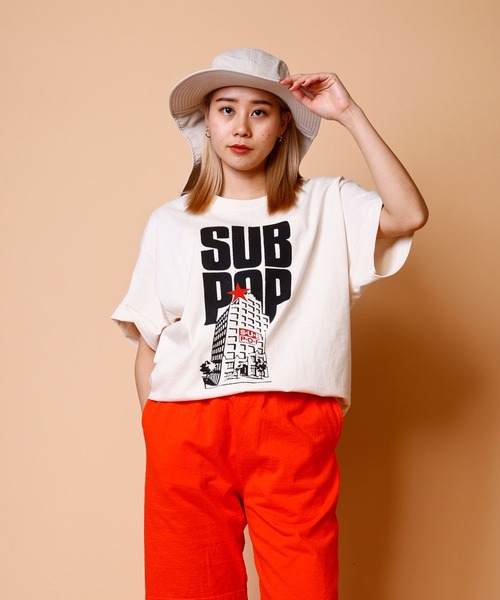SUB POP（サブポップ）の「S/S PRINT TEE"INDIE SELL OUT" /ショートスリーブ プリント T ”インディー セルアウト”（Tシャツ/カットソー・メンズ・ブラック/ナチュラル・SMALL/MEDIUM/LARGE/X-LARGE）」の12枚目の写真