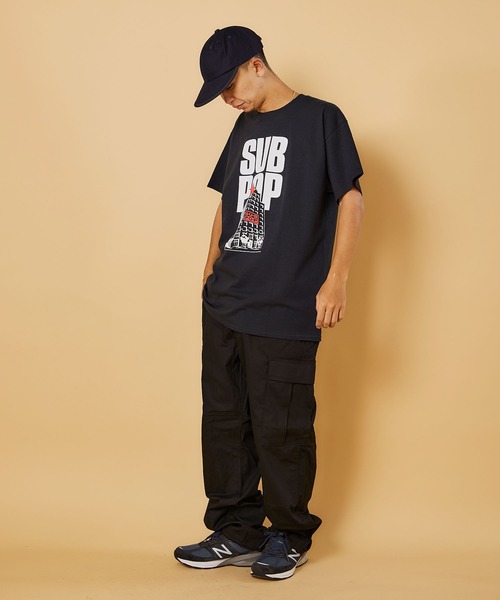 SUB POP（サブポップ）の「S/S PRINT TEE"INDIE SELL OUT" /ショートスリーブ プリント T ”インディー セルアウト”（Tシャツ/カットソー・メンズ・ブラック/ナチュラル・SMALL/MEDIUM/LARGE/X-LARGE）」の10枚目の写真