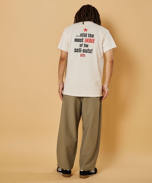 SUB POP（サブポップ）の「S/S PRINT TEE"INDIE SELL OUT" /ショートスリーブ プリント T ”インディー セルアウト”（Tシャツ/カットソー・メンズ・ブラック/ナチュラル・SMALL/MEDIUM/LARGE/X-LARGE）」の17枚目の写真