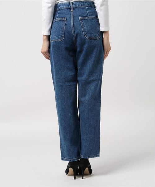 DING（ディング）の「DING/フロント切り替えデニムパンツ（デニムパンツ・レディース・ライトブルー/インディゴブルー・M/S）」の17枚目の写真