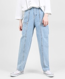 DING | DING/フロント切り替えデニムパンツ(デニムパンツ)