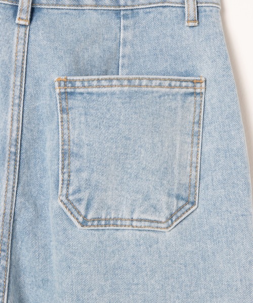 DING（ディング）の「DING/フロント切り替えデニムパンツ（デニムパンツ・レディース・ライトブルー/インディゴブルー・M/S）」の15枚目の写真