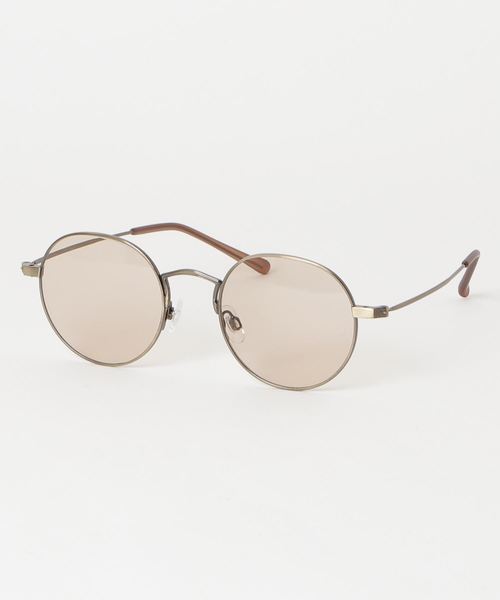 WEGO（ウィゴー）の「WEGO/メタルボストンカラーレンズ（サングラス・メンズ・ブラック/ブラウン/グリーン・FREE）」の2枚目の写真