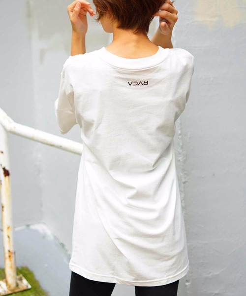 RVCA(ルーカ)の「RVCA メンズ EC FLIP RVCA TEE Tシャツ/ルーカ 半袖 ロゴ(Tシャツ/カットソー・メンズ・ホワイト/ブラック・SMALL/MEDIUM/LARGE/X-LARGE)」の6枚目の写真