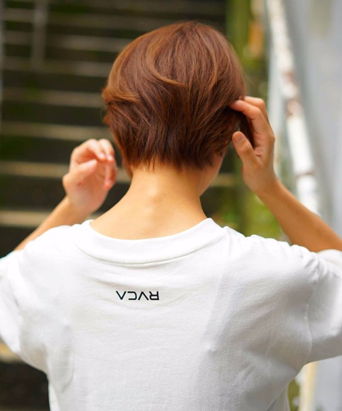 RVCA(ルーカ)の「RVCA メンズ EC FLIP RVCA TEE Tシャツ/ルーカ 半袖 ロゴ(Tシャツ/カットソー・メンズ・ホワイト/ブラック・SMALL/MEDIUM/LARGE/X-LARGE)」の7枚目の写真