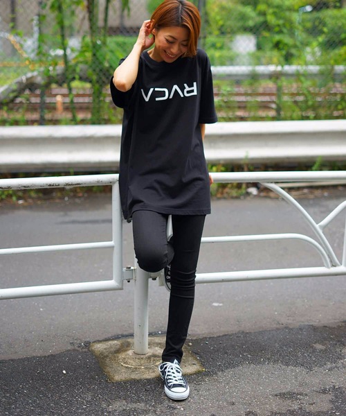 RVCA(ルーカ)の「RVCA メンズ EC FLIP RVCA TEE Tシャツ/ルーカ 半袖 ロゴ(Tシャツ/カットソー・メンズ・ホワイト/ブラック・SMALL/MEDIUM/LARGE/X-LARGE)」の8枚目の写真