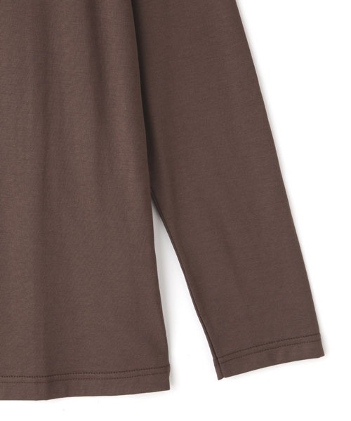 SUNSPEL(サンスペル)の「SUNSPEL / WOMEN’S Q82 PLAIN LONG SLEEVE CREW(Tシャツ/カットソー・レディース・モカ/ワインレッド/ライトブラウン/チャコール・1/2)」の10枚目の写真
