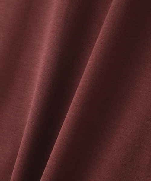 SUNSPEL(サンスペル)の「SUNSPEL / WOMEN’S Q82 PLAIN LONG SLEEVE CREW(Tシャツ/カットソー・レディース・モカ/ワインレッド/ライトブラウン/チャコール・1/2)」の6枚目の写真