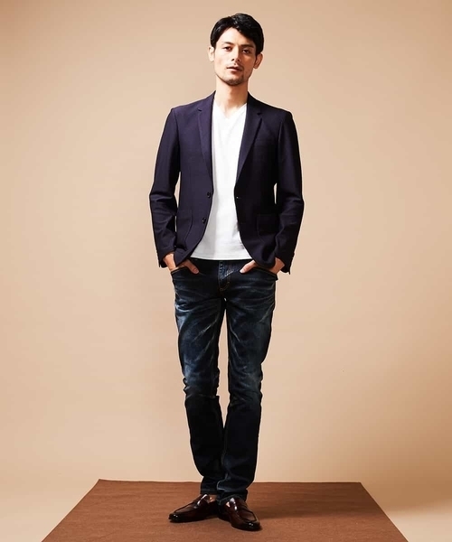 MICHEL KLEIN HOMME (ミッシェルクランオム)の「カットソー(パールキュート)(Tシャツ/カットソー・メンズ・ホワイト・52/51/46/44/48)」の2枚目の写真
