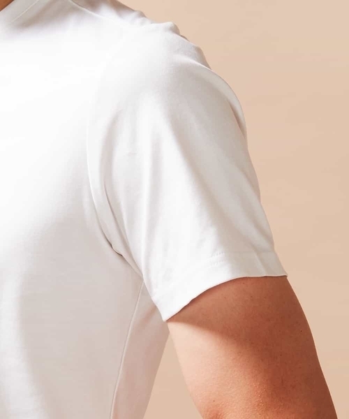 MICHEL KLEIN HOMME (ミッシェルクランオム)の「カットソー(パールキュート)(Tシャツ/カットソー・メンズ・ホワイト・52/51/46/44/48)」の6枚目の写真
