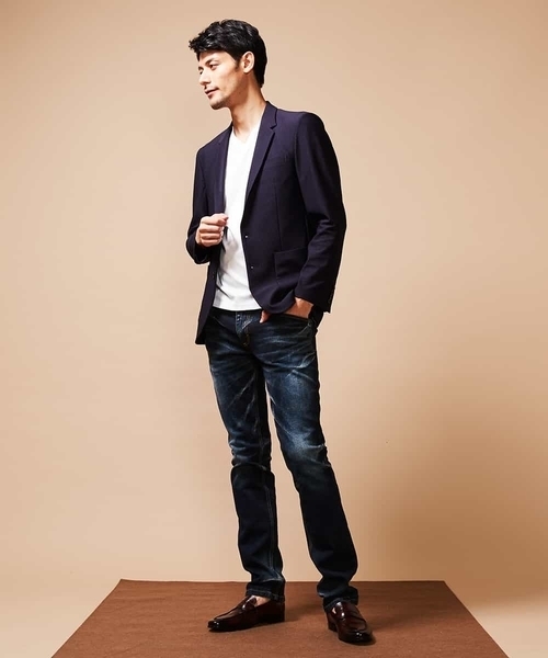 MICHEL KLEIN HOMME (ミッシェルクランオム)の「カットソー(パールキュート)(Tシャツ/カットソー・メンズ・ホワイト・52/51/46/44/48)」の9枚目の写真