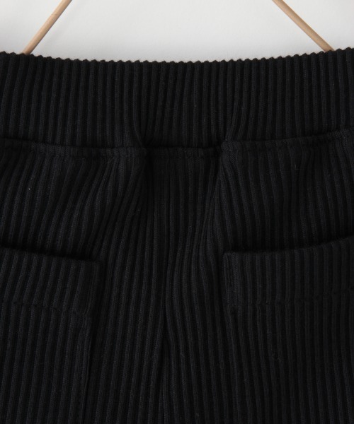 LOWRYS FARM（ローリーズファーム）の「ｓｅｌｆｃｕｔリブパンツ　891315（その他パンツ・キッズ・ブラック/グリーン/アイボリー/ワインレッド・MEDIUM/LARGE/X-LARGE）」の8枚目の写真