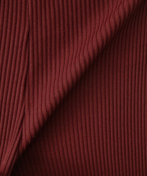 LOWRYS FARM（ローリーズファーム）の「ｓｅｌｆｃｕｔリブパンツ　891315（その他パンツ・キッズ・ブラック/グリーン/アイボリー/ワインレッド・MEDIUM/LARGE/X-LARGE）」の7枚目の写真