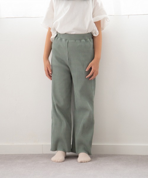 LOWRYS FARM（ローリーズファーム）の「ｓｅｌｆｃｕｔリブパンツ　891315（その他パンツ・キッズ・ブラック/グリーン/アイボリー/ワインレッド・MEDIUM/LARGE/X-LARGE）」の20枚目の写真